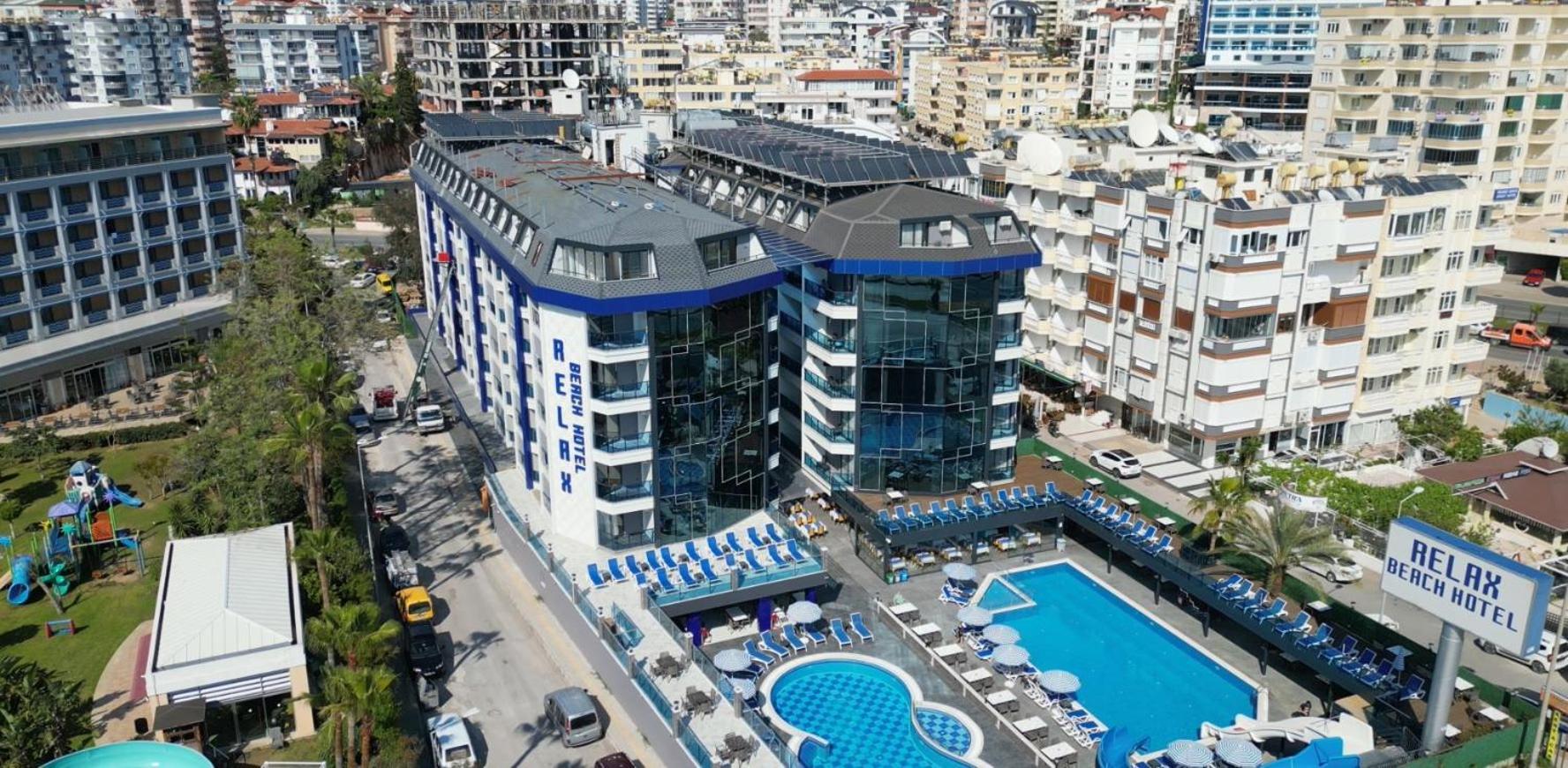 Relax Beach Hotel Alanya Exterior foto